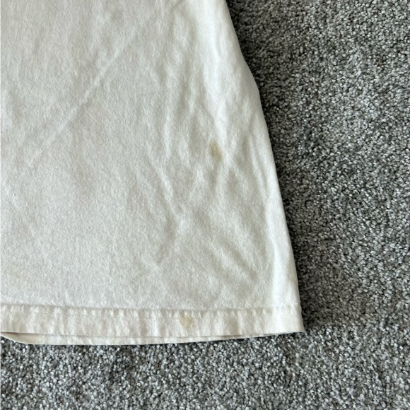 Vintage shirt womens medium oversized white country fair rustic country tree USA - Picture 6 of 11